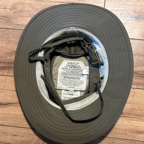 Tilley Dark Green Sun Hat - Picture 3 of 4